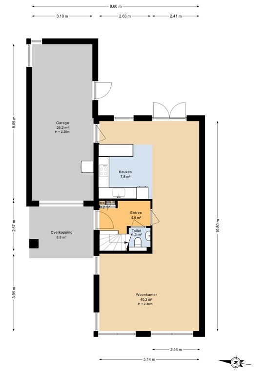 mediumsize floorplan